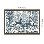 Amanti Art Forest Life I by Miranda Thomas Framed Canvas Wall Art Print, 23" x 16" (A42674078919)