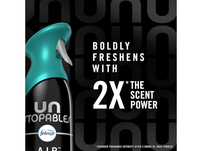 Febreze Unstopables Air Freshener Aerosol, Fresh Scent, 8.8 fl. oz., 3/Pack (42723)