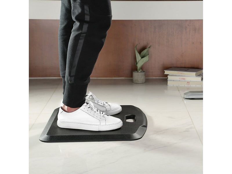 Amer Anti-Fatigue Portable Standing Mat, 22" x 18", Black (EZMAT2218)