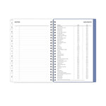 2026 Blue Sky Lindley 5" x 8" Calendar Year Weekly & Monthly Planner, Plastic Cover, Multicolored (101579-26)