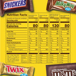 Mars Fun-Size Milk Chocolate Candy Variety Pack, 40.3 oz., 75 Pieces (459747)