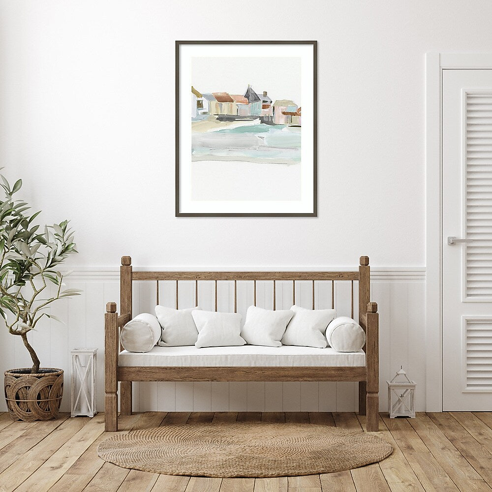 Amanti Art Seaside Tranquility I by Susan Pepe Wood Framed Wall Art Print, 33" x 41" (A42675537388)