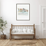 Amanti Art Seaside Tranquility I by Susan Pepe Wood Framed Wall Art Print, 33" x 41" (A42675537388)