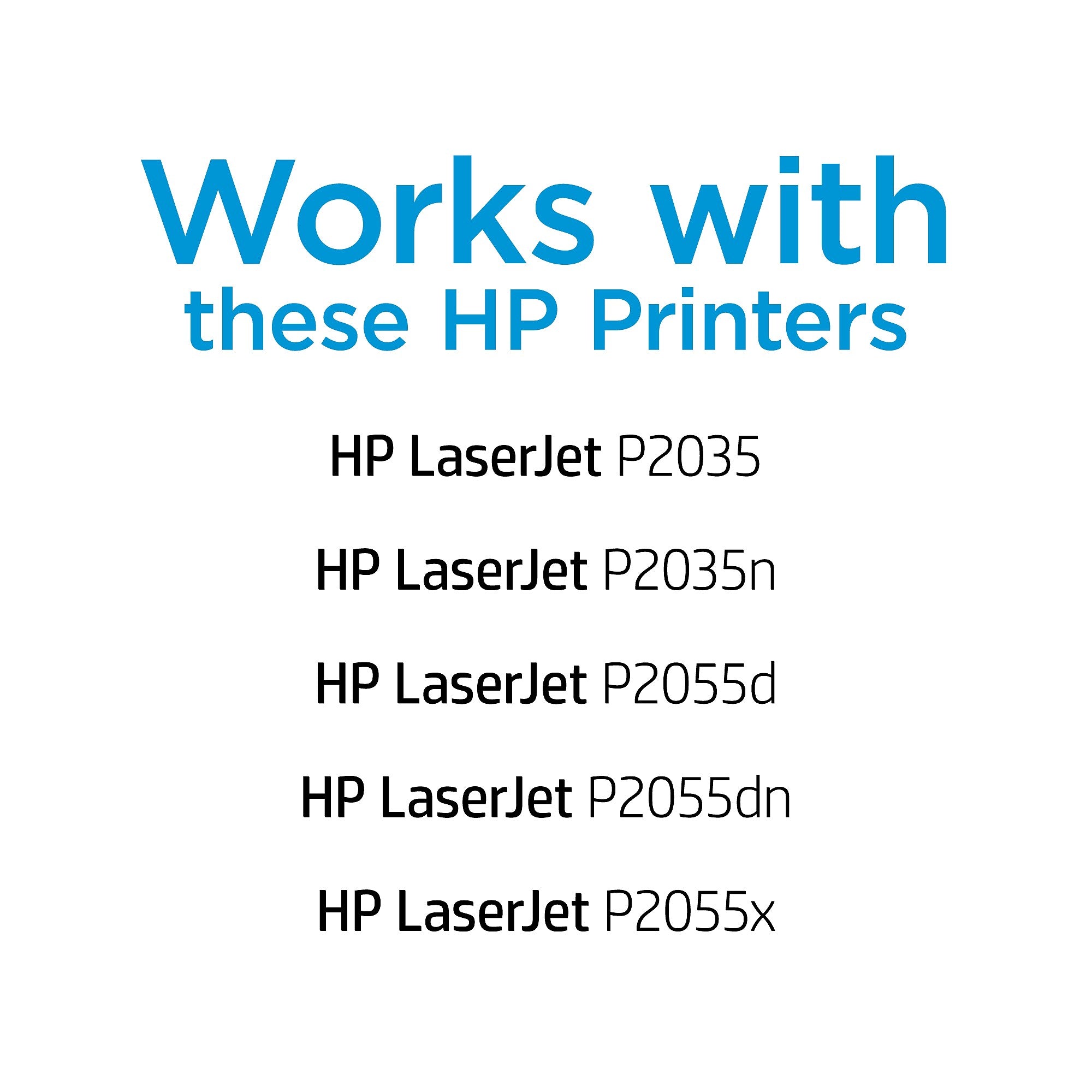 HP 05A Black Standard Yield Toner Cartridge, 2/Pack (CE505D)