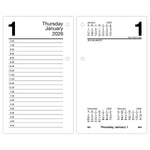 2026 AT-A-GLANCE 6" x 3.5" Daily Calendar Refill Pages, White (E717-50-26)