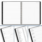 2026 AT-A-GLANCE Contemporary 9" x 11" Monthly Planner, Faux Leather Cover, Charcoal (70-260X-45-26)