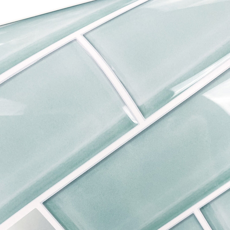 York Wallcoverings Seaglass Subway Peel and Stick StickTiles (TIL4964FLT)