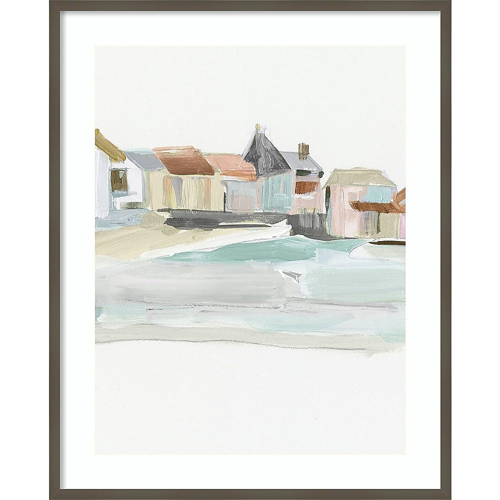Amanti Art Seaside Tranquility I by Susan Pepe Wood Framed Wall Art Print, 33" x 41" (A42675537388)
