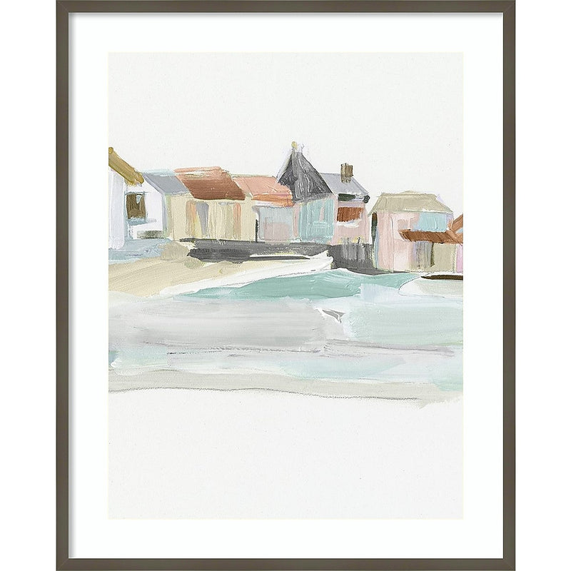 Amanti Art Seaside Tranquility I by Susan Pepe Wood Framed Wall Art Print, 33" x 41" (A42675537388)