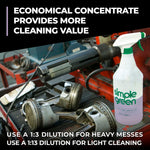 Simple Green Pro HD Heavy-Duty Cleaner, 1 gal (128 fl oz), 4/Carton (SMP13421)