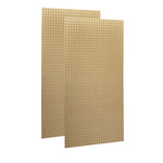 Triton Products Heavy Duty Hardboard Round Hole Pegboards, Set of 2 (TPB-2N)