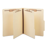 Staples® Classification Folder, 2-Dividers, 2 1/2" Expansion, Letter Size, Manila, 10/Box (ST384872/384872)