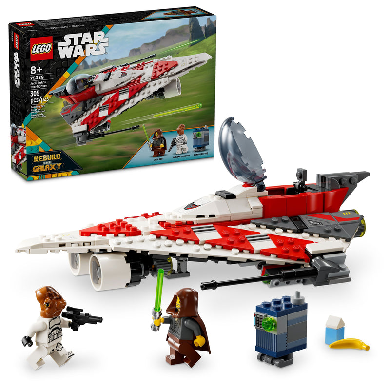 LEGO Star Wars Jedi Bob's Starfighter, 305 Pieces (75388)