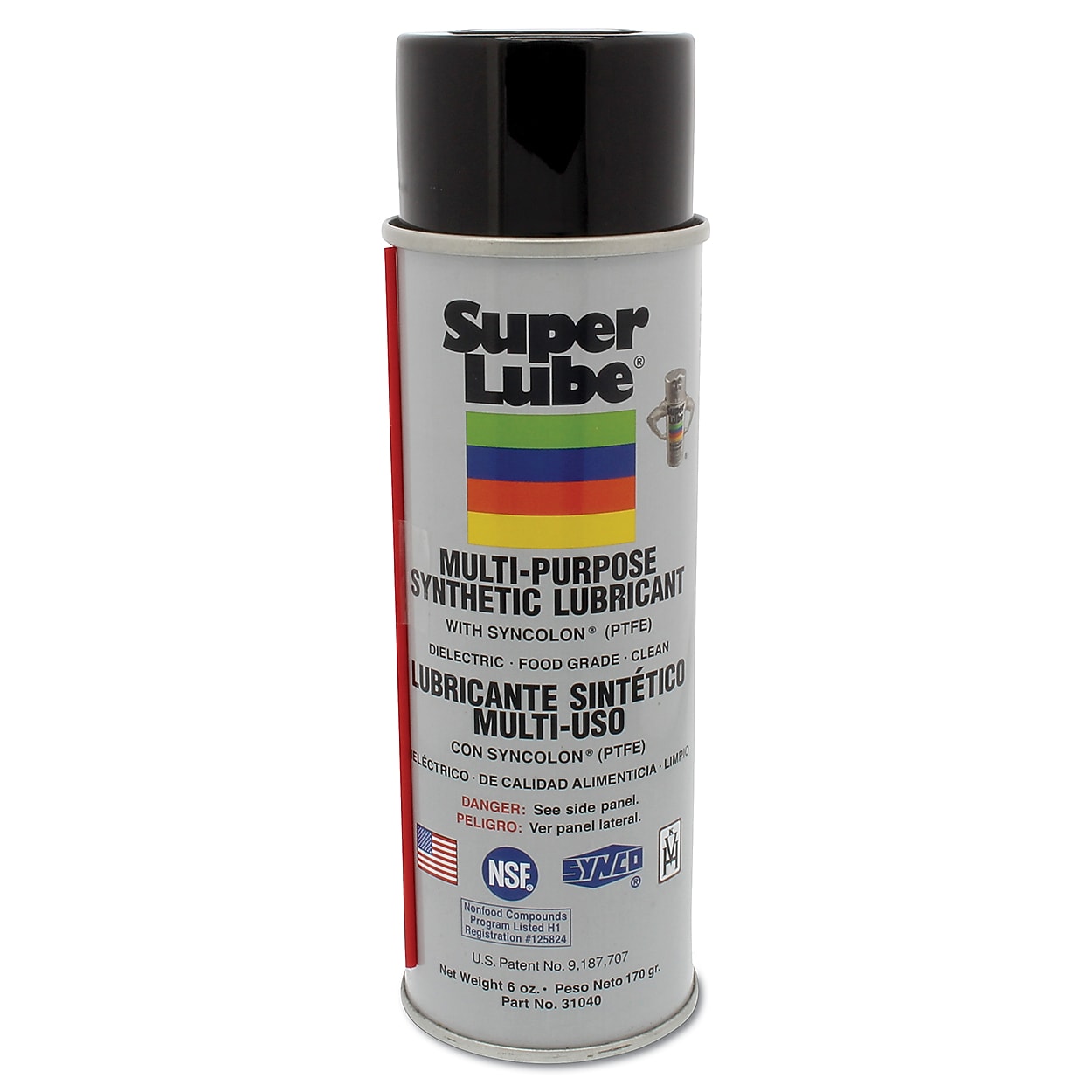 Super Lube 6 oz. Multi-Purpose Synthetic Lubricant with Syncolon (NLGI2), 12/Case (31040)