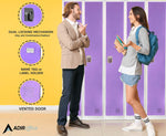 AdirOffice 72"H Single Tier Purple Storage Locker (ADI629-201-PUR-DL)