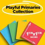 Post-it Super Sticky Notes, 2" x 2", Playful Primaries Collection, 90 Sheet/Pad, 8 Pads/Pack (6228SSAN)