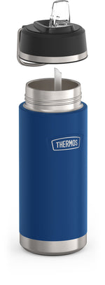 Thermos Icon Stainless Steel Vacuum Insulated Water Bottle, 18 oz., Navy (EAIS2512NV4)