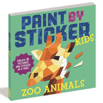 Workman Paint by Sticker Kids Zoo Animals Activity Book (PS1456)