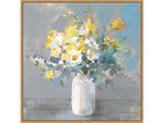 Amanti Art Touch of Spring I White Vase, Canvas, 22" x 22" (A42675516167)