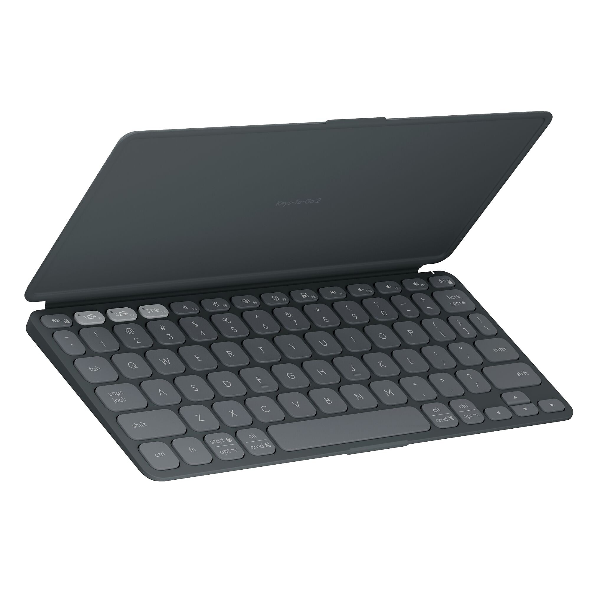 Logitech Keys-To-Go 2 Wireless Keyboard, Graphite (920-012867)