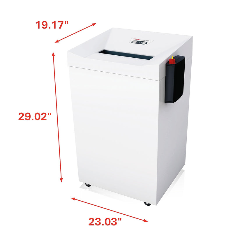 HSM Classic 225.2 HS L6 12-Sheet Cross-Cut Paper Only Shredder (14581330)