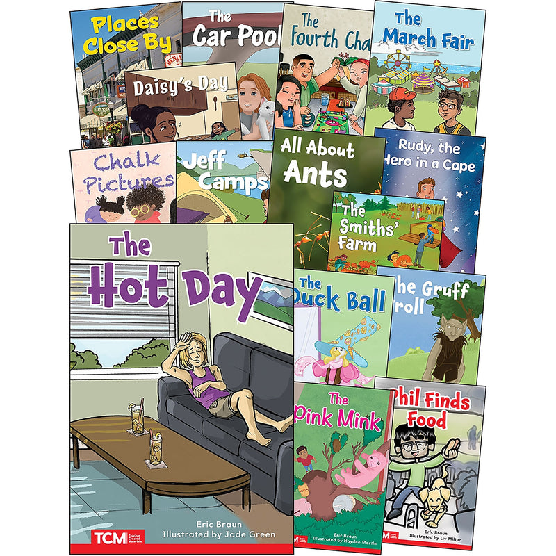 Teacher Created Materials Decodable Books: Read & Succeed Boxed Set, 15/Set (SEP145500)