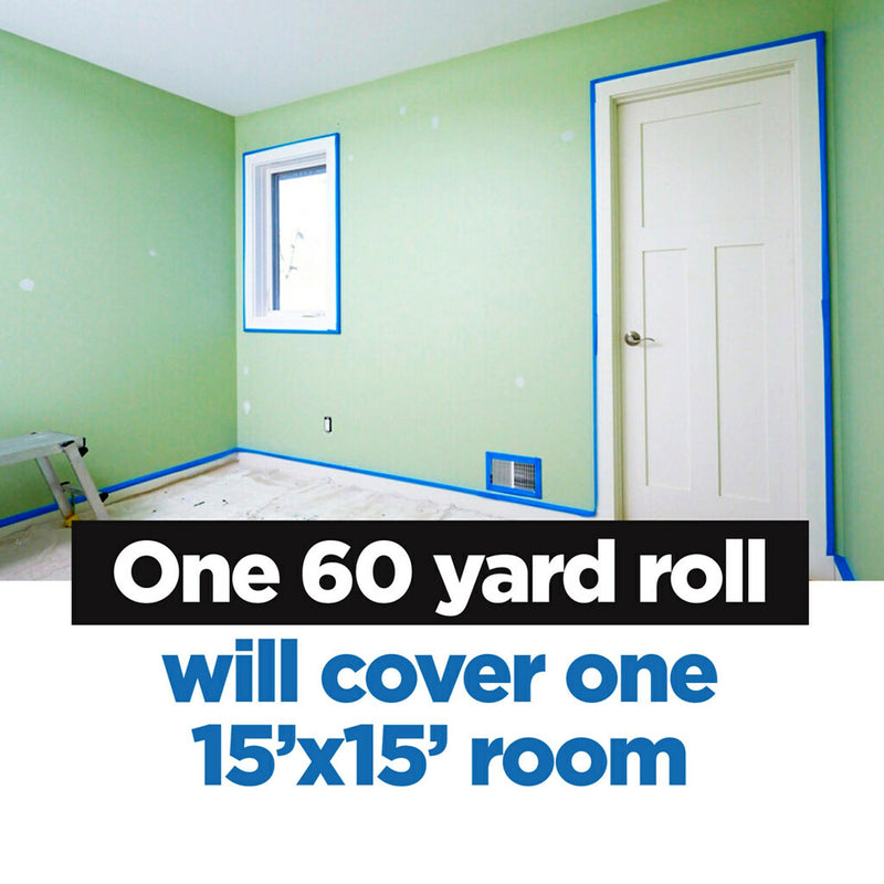 Scotch Safe Release Painter's Tape, 2" x 60 yds., Blue, 12 Rolls/Pack (2090-48EC)