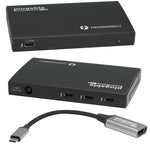 Plugable 4-Port USB-C Hub, Black (TBT4-HUB3C)