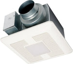 Panasonic WhisperCeiling 3.1" - 4" Traditional Bathroom Fan, White (FV-0511VQL1)