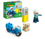 LEGO DUPLO Town Police Motorcycle, 5 Pieces (10967)