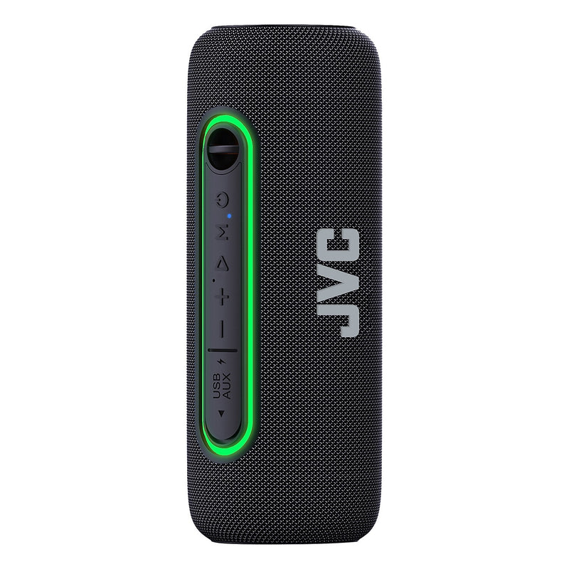 JVC True Wireless Portable Bluetooth Speaker, Water Resistant, Black (SP-PA5BT)