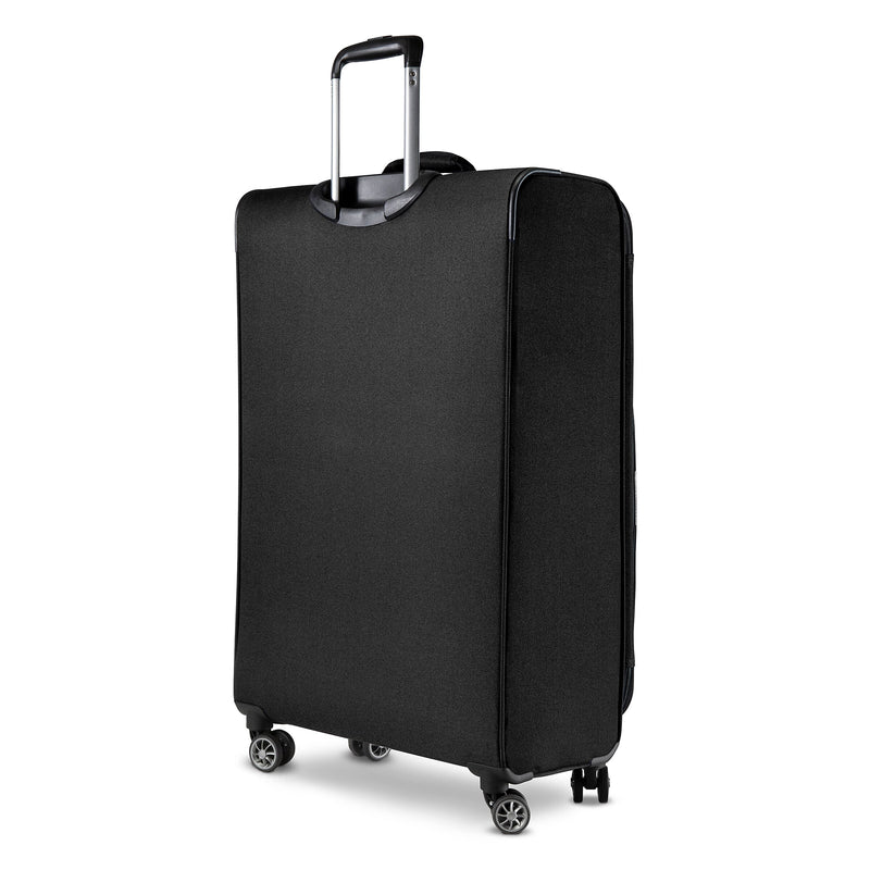 Skyway Luggage Epic 28" Suitcase, 8-Wheeled Spinner, Black (450-28"001-4VP)