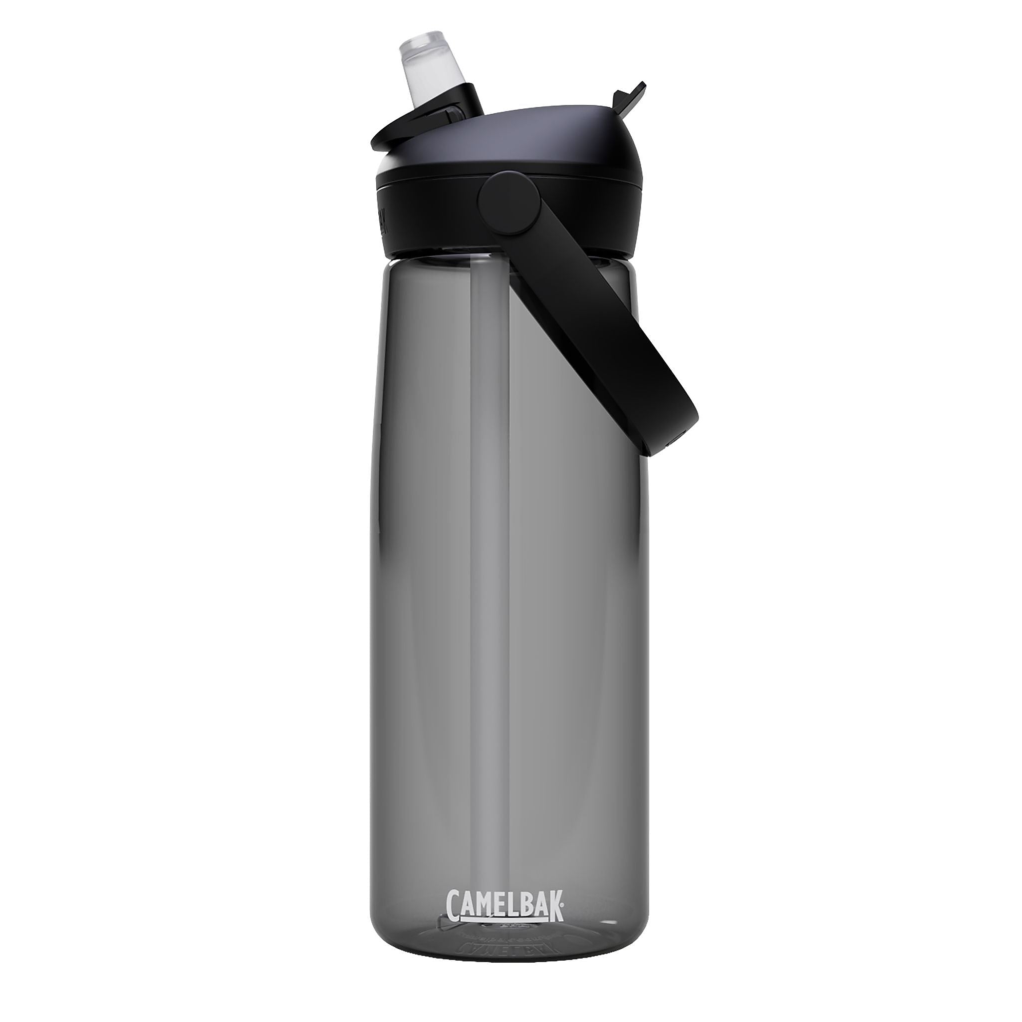 CamelBak Thrive FlipStraw Plastic Water Bottle, 25 oz., Charcoal (2853001075)