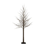 Nearly Natural 6-ft Pre-Lit Artificial Twig Tree with 480 Warm White LED Lights (T4929)