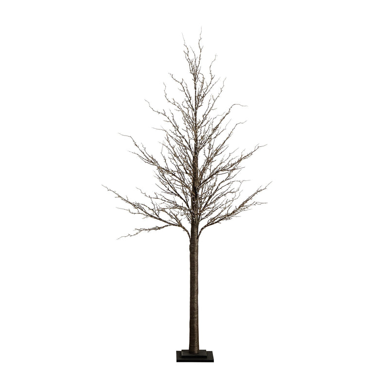 Nearly Natural 6-ft Pre-Lit Artificial Twig Tree with 480 Warm White LED Lights (T4929)