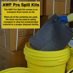 AWF Pro Portable Universal Spill Kit, 35 Pieces (KTSK 22010-RT)