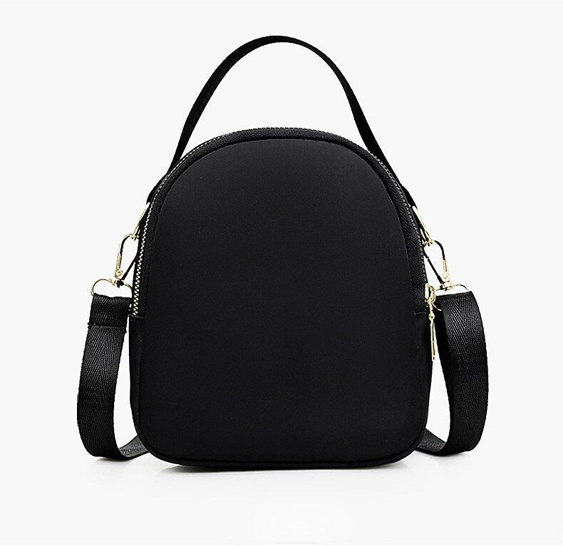 Nicci Polyester Cross-Body Quilted Bag, Navy (CB3240510C-NVY)