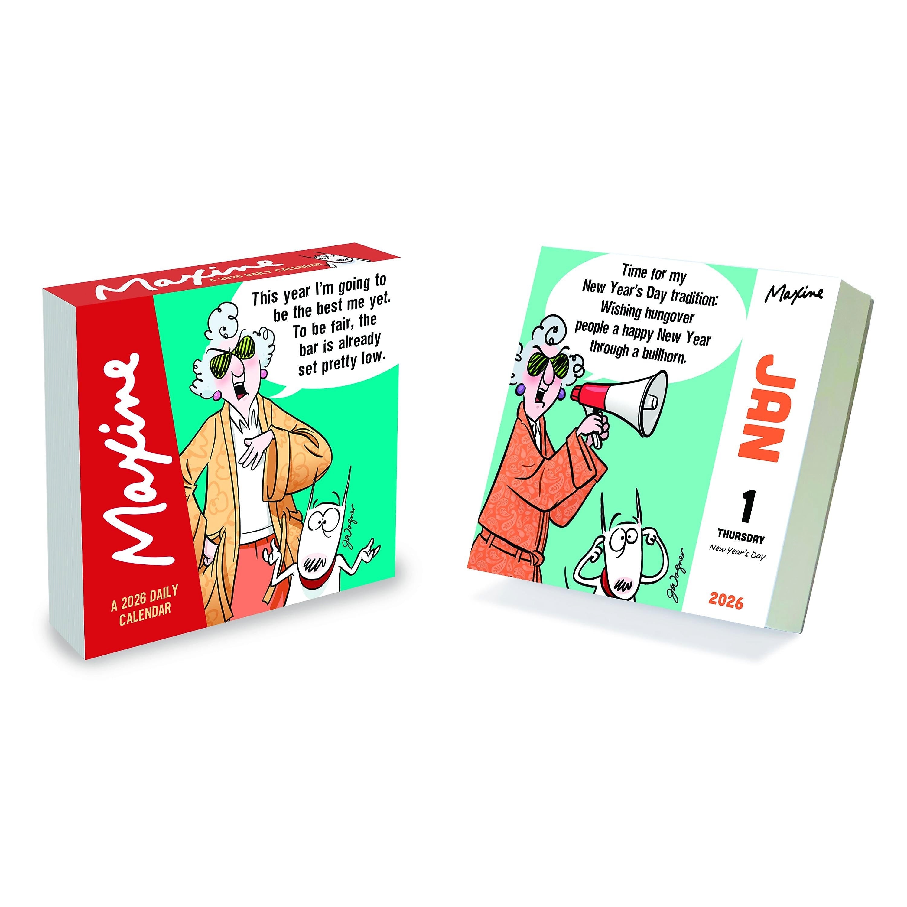 2026 TF Publishing 5.25" x 5.25" Daily Day-to-Day Calendar, (26-3014)