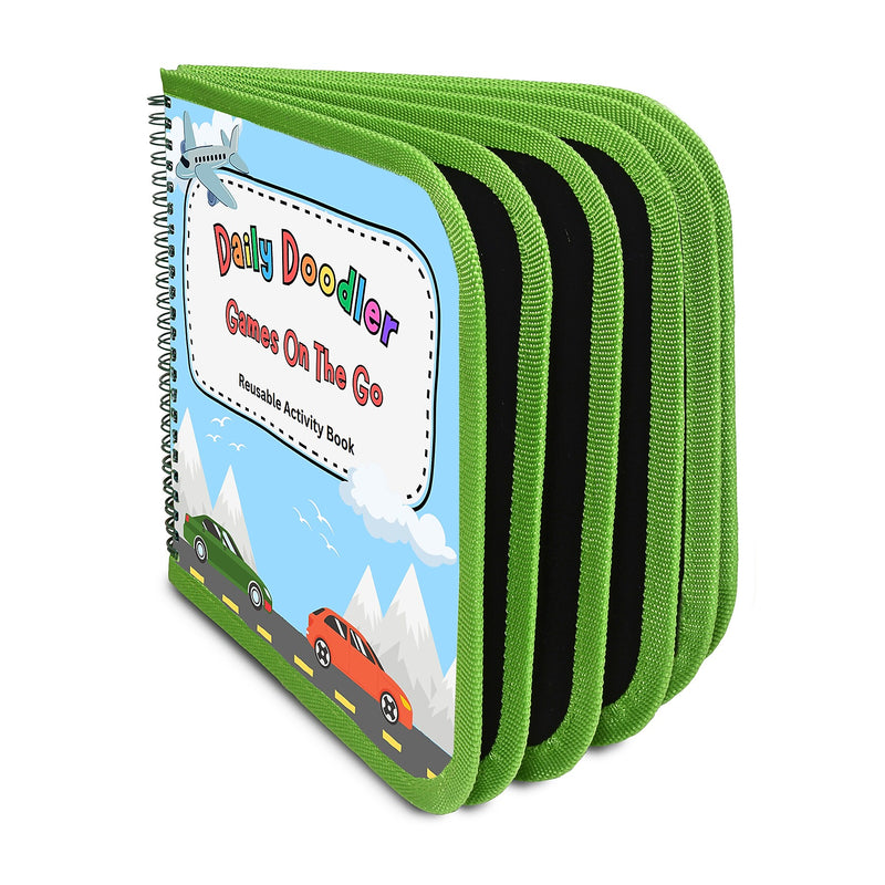 The Pencil Grip Daily Doodler Reusable Coloring Book, 12 Pages (TPG845)