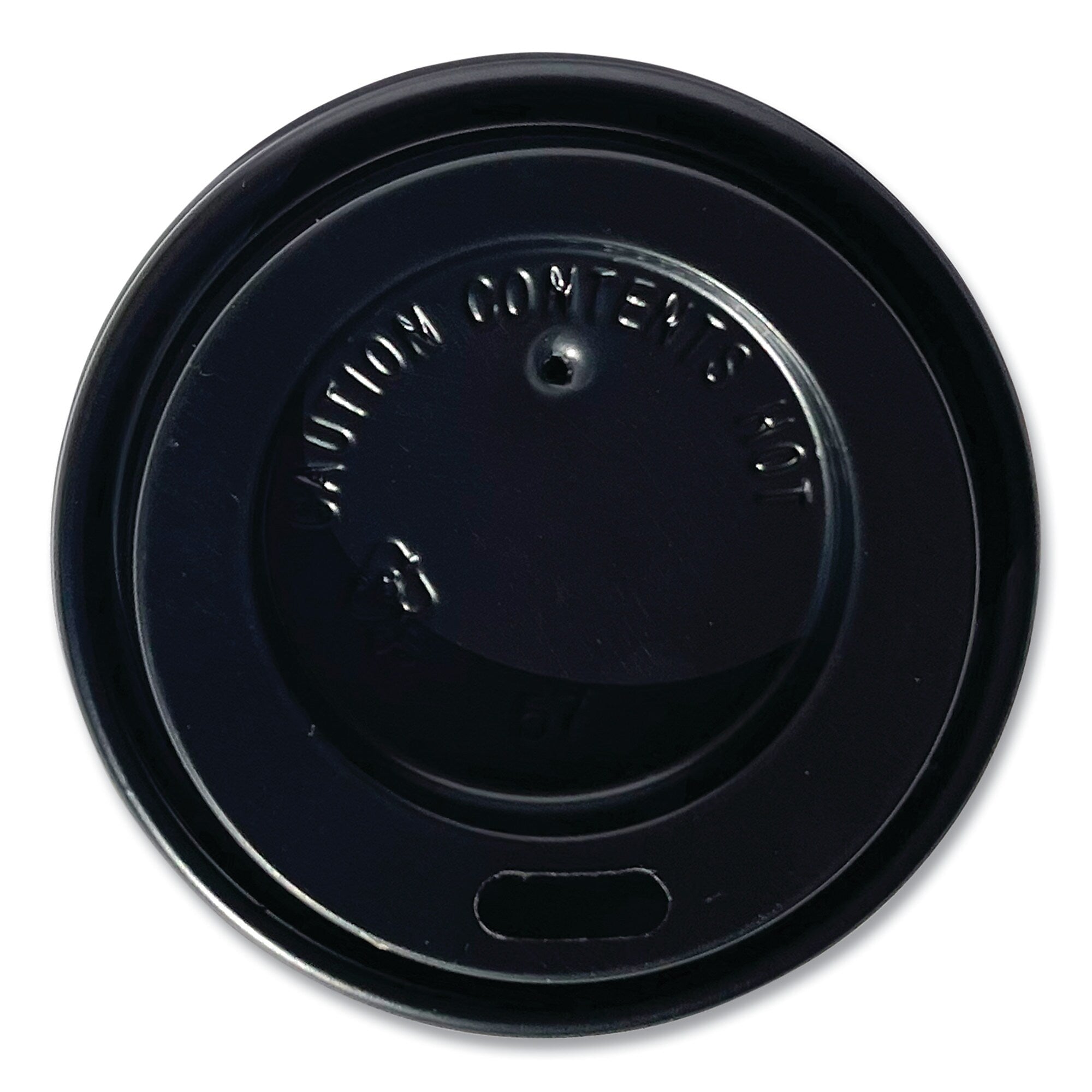Boardwalk Hot Cup Lids, Fits 4 oz Cup, Black, 1,000/Carton