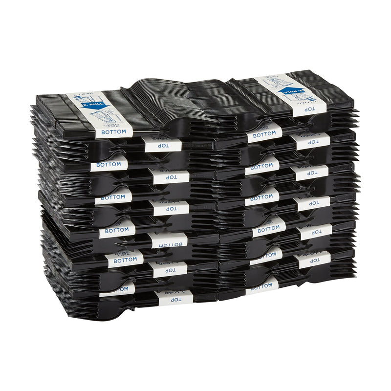 Dixie Ultra SmartStock Series-T Polystyrene Fork Refill, Black, 960/Carton (DUSSF5)