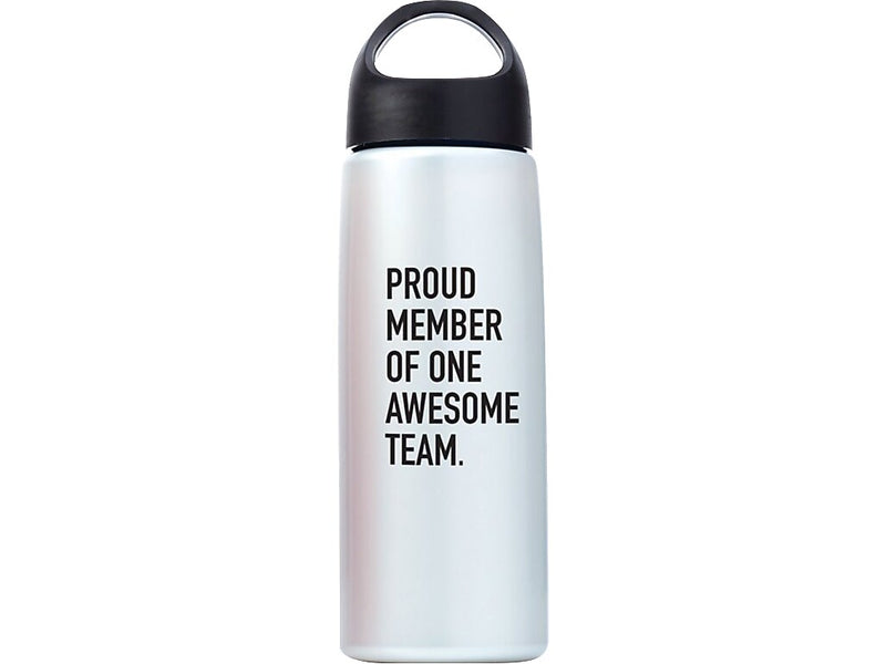 Baudville Luminous Plastic Water Bottle, 26 oz., 5/Pack (1370878MPK531)
