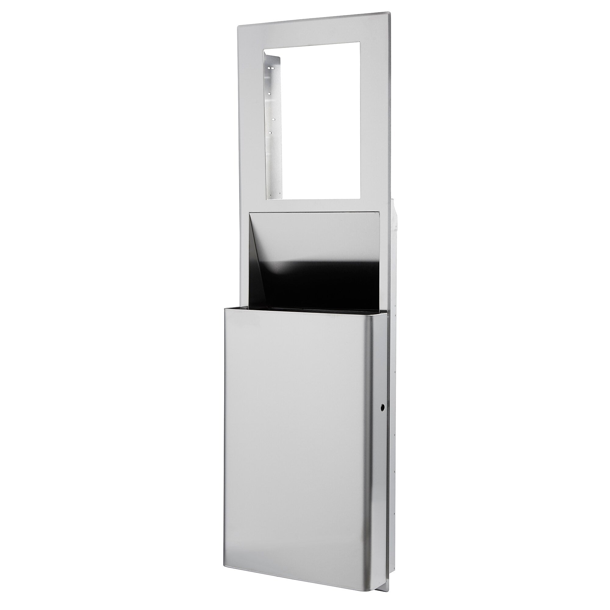 Georgia-Pacific PRO Indoor Trash Can w/ No Lid, Stainless Steel, 10 Gal. (59491)