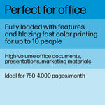 HP LaserJet Pro MFP 4301fdw Wireless Color All-In-One Laser Printer, Print, Scan, Copy, Fax, Best for Office (4RA82F)