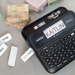 Brother P-touch Desktop Non-Thermal Label Maker with Bluetooth, Black (PT-D610BT)
