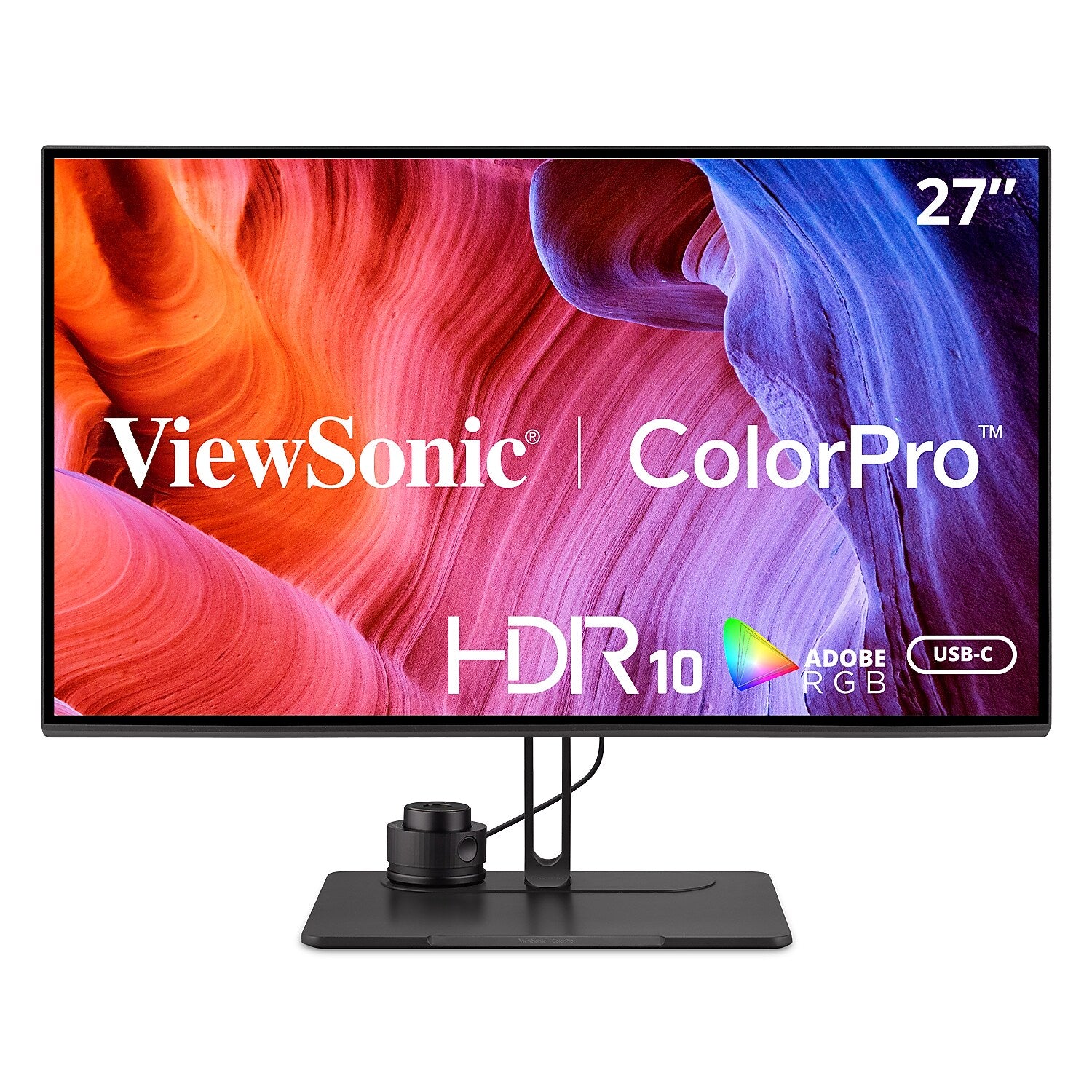 ViewSonic ColorPro 27" 4K Ultra HD 60 Hz LED Monitor, Black (VP2786-4K)