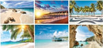 2025 Beaches Desk Calendar, Qty 750