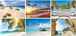 2025 Beaches Desk Calendar, Qty 50
