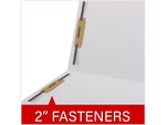 Medical Arts Press Reinforced End Tab File Folder, Straight Cut, Letter-Size, White, 250/Carton (S-01602-WHT-B)