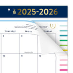 2025-2026 AT-A-GLANCE Simplified by Emily Ley 17" x 22" Academic Monthly Desk Pad Calendar (EL37-704A-26)